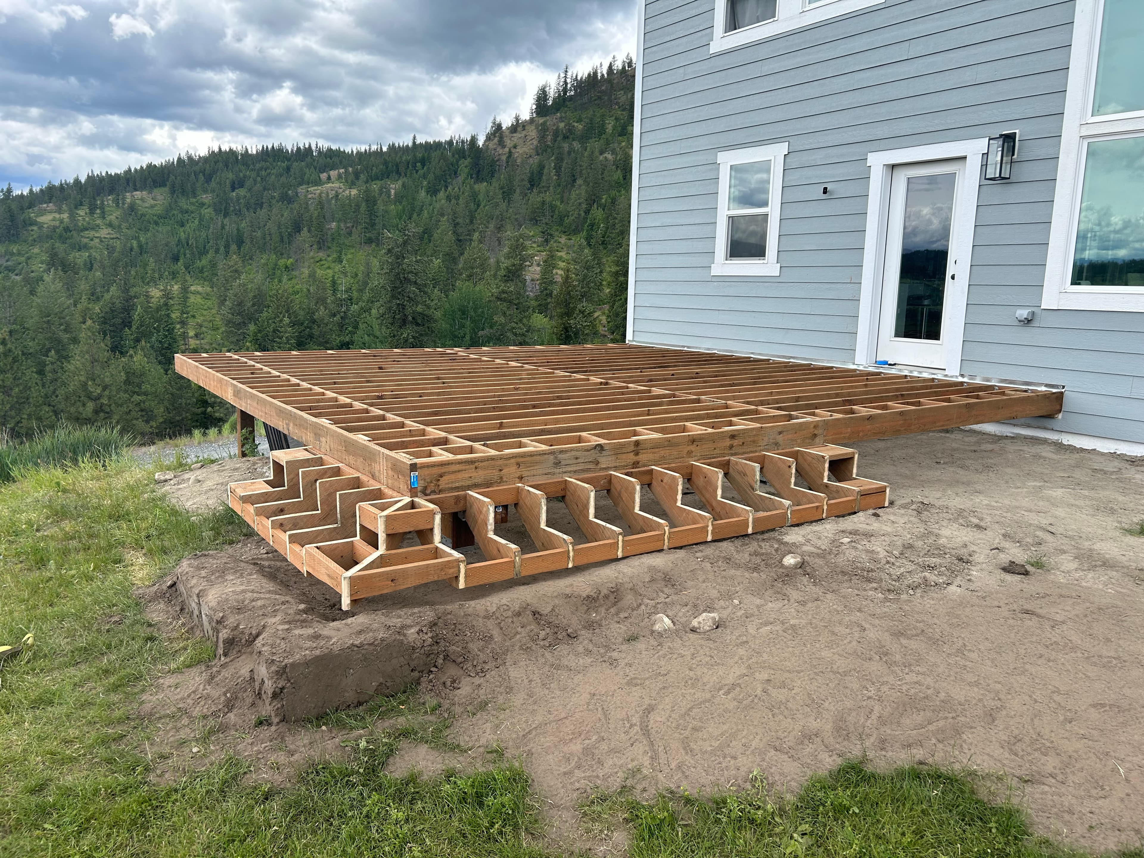 Deck Framing — Spokane