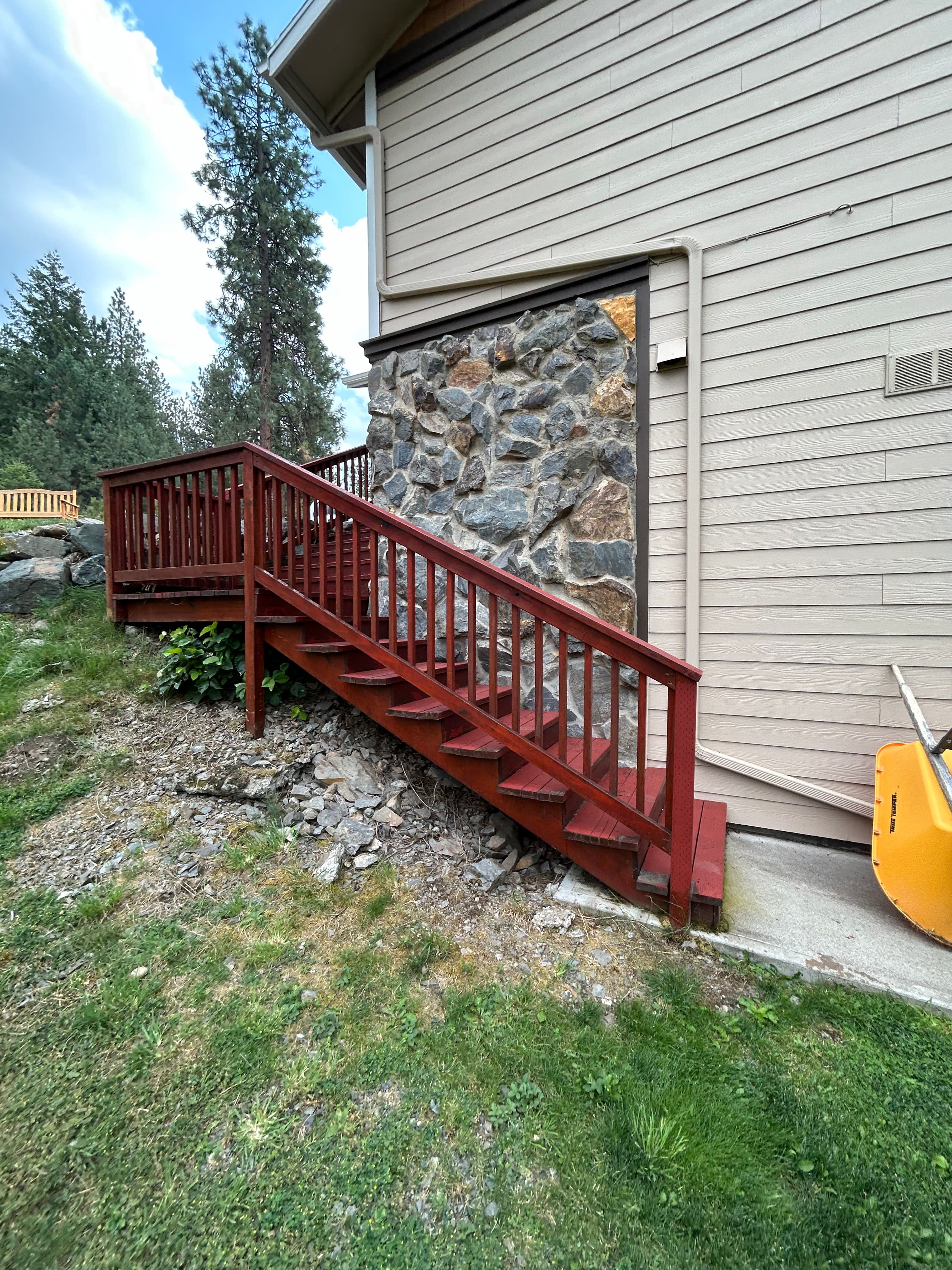 Deck & Stair Build — Spokane